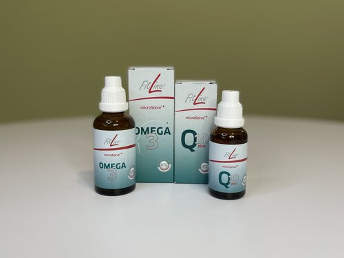 FitLine Set microSolve⁺ Omega3 & microSolve⁺ Q10